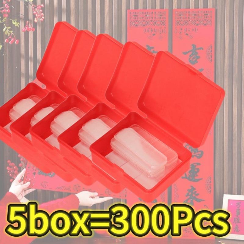 Reusable Double Sided Adhesive Tape Strong Adhesion Wall Sticker Sticky Balloon Traceless Poster Clear Nano Home Improvement