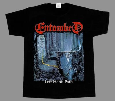 Entombed T-Shirt Schwarzes T-Shirt für Erwachsene Musik-T-Shirt S-5XL EN073 Unisex T-Shirt