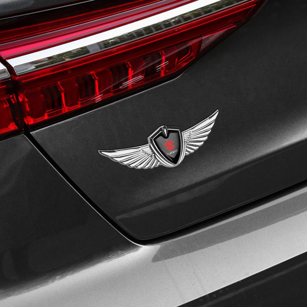 Adesivo Emblema Metallo 3D per Auto Decorazione Body Trunk Badge Accessori Per Suzuki Ignis Grand Vitara Swift SX4 Jimny Samurai valvola