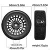 Set of RC Wheels And Tires Parts with A Focus on Compatibility for 1/10 TT01