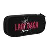 Cute Lady Gaga Pencil Case Pencil Pouch Pen Holder for Student Large Storage Bag Students School Gifts Stationery