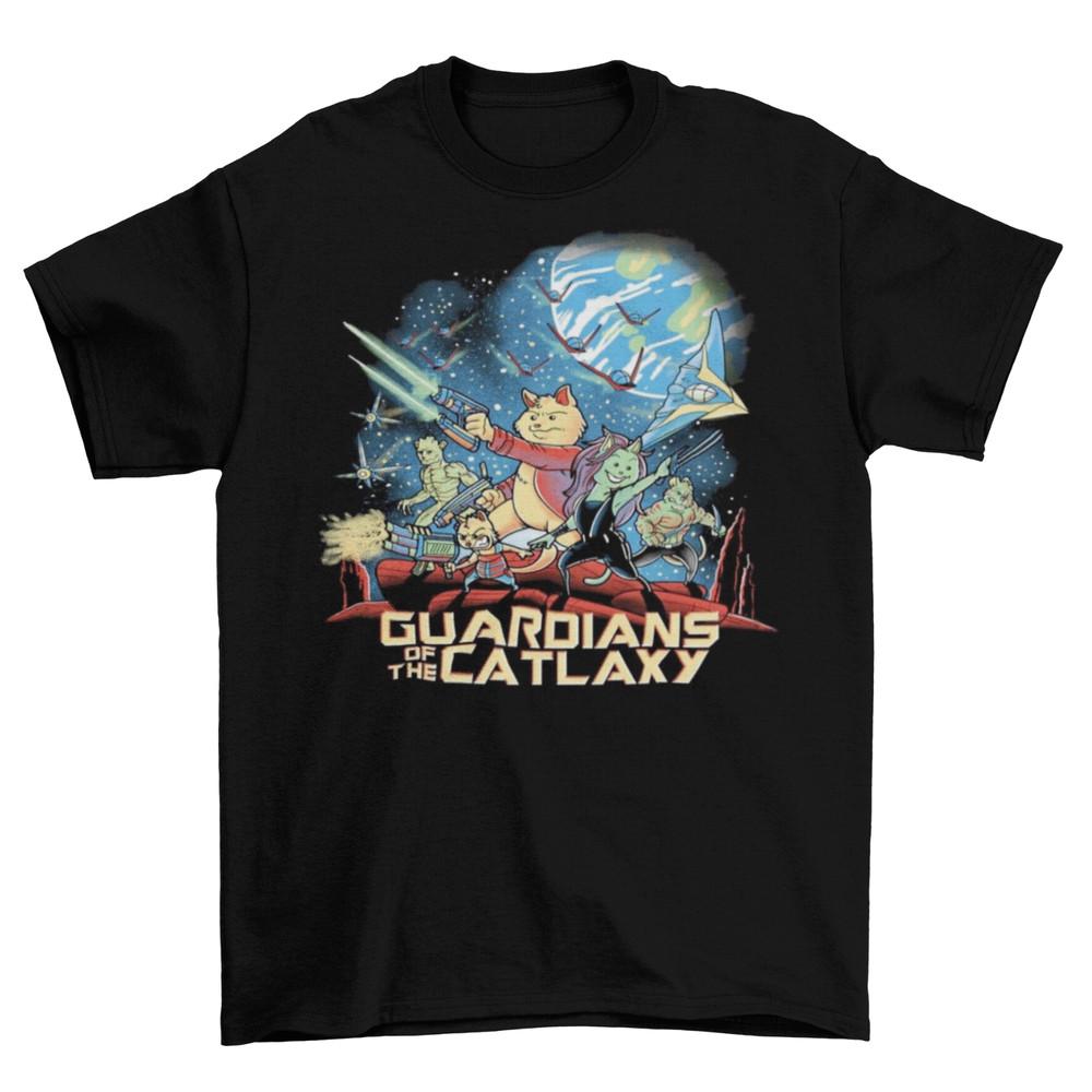 

Marvel Guardians of the Galaxy Adult T-Shirt - Officially Licensed Brand New Cat L