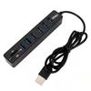 1m USB 2.0 HUB: 6-Port High-Speed + Multifunctional Card Reader for SD/TF