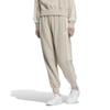 Adidas Wonder Quartz Size M ESS+ 3-Stripes Sweatpants, Women's JUP42, Beige/Off-White/Wonder White/Wonder (JZ8685),
