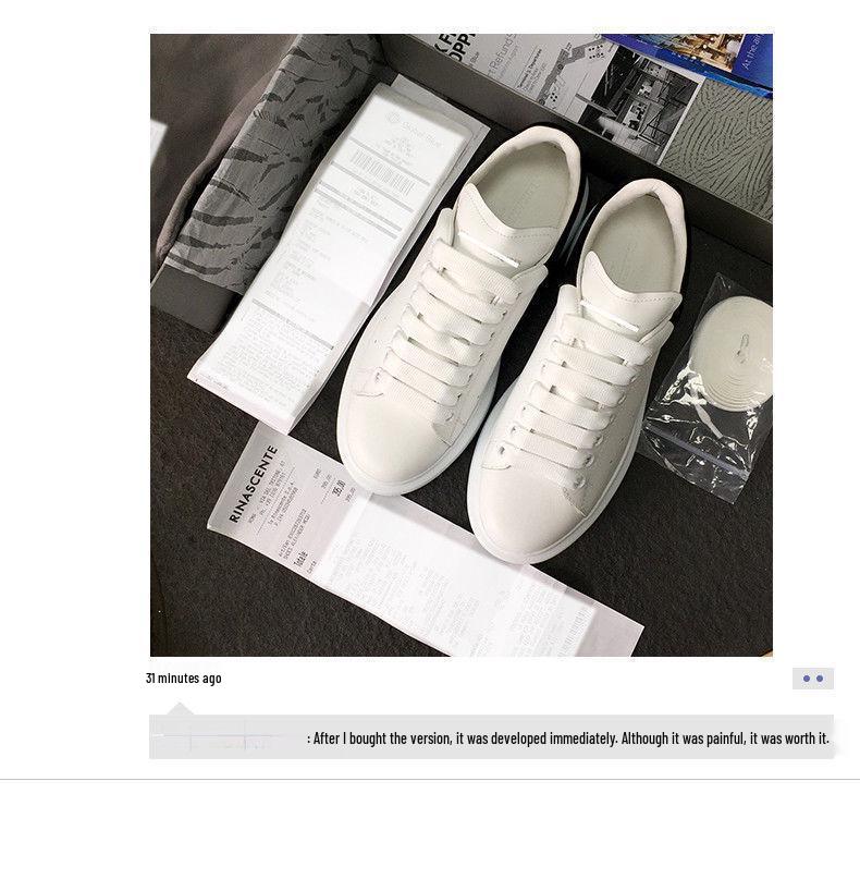 2024 Unisex PU-Leder-Sneakers: Dicke Sohle, Höhengewinn, Vielseitiger Stil