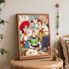 Disney Toy Story painting kit, handmade diy art painting home wall decoration, cute woody buzz jessie office cartoon mural set decor