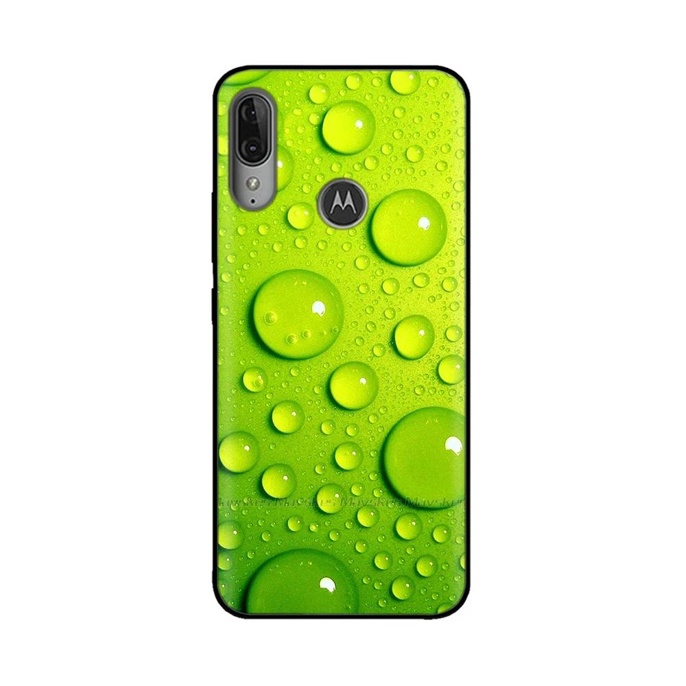For Moto E6 Plus Case Soft Black Silicone Phone Back Cover For Motorola Moto E6 Play E6s 2020 MotoE6 Plus Case Cover Coque Funda