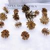 Plastic Pine Cone Ornaments: 2-6 Cm Christmas Craft & Photography Props