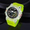 Sport Watch Military Wristwatch for Men Alarm Stopwatch LED Digital Back Light Dual Time Display Waterproof Watch Men 8007