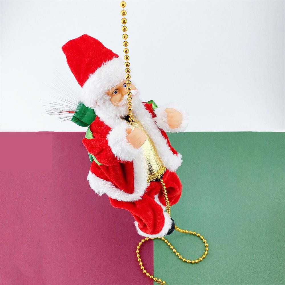 Kouzelná lezoucí vánoční hračka od Santa Clause: Žebřík, Padák, Sob, Sáně a Lano