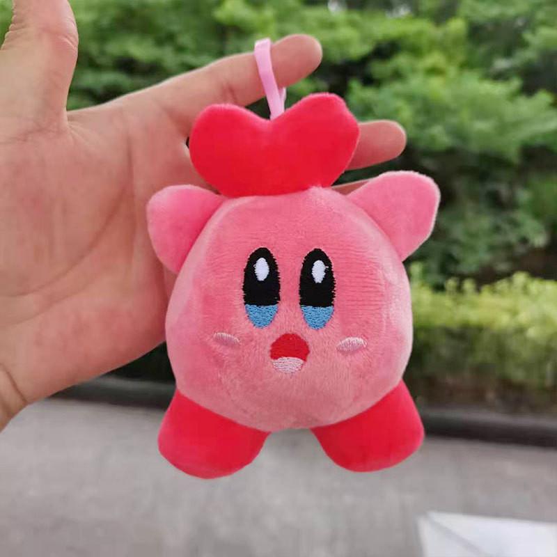 Starry Lovely Kirby Plush Keychain Cute Bag Pendant Soft Toy Ideal For Gifts Birthday
