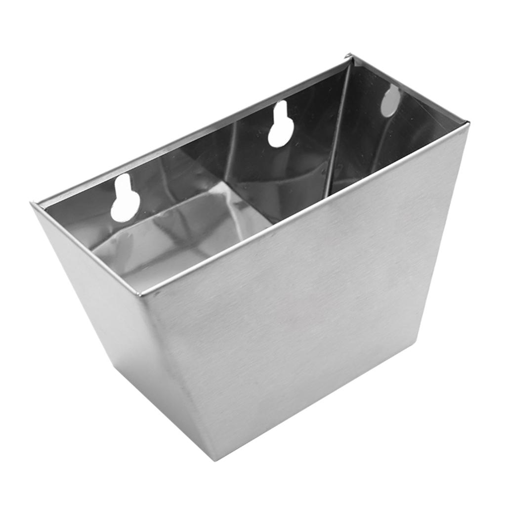 

Металлический прочный настенный держатель для крышек от пивных бутылок, коробка, ведро с винтами серебряный