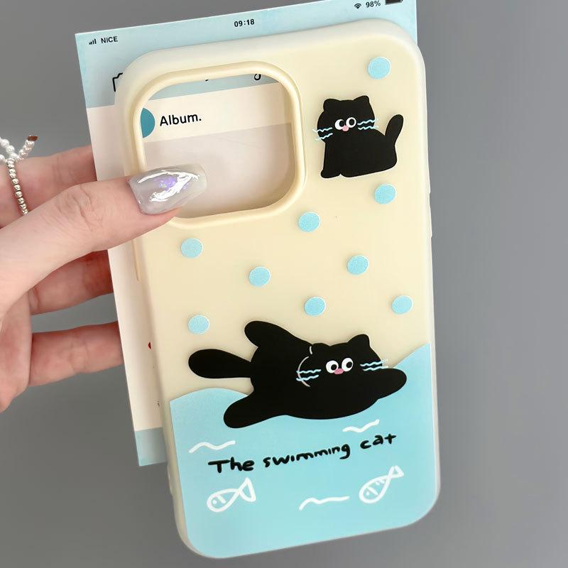 Zhitai Cartoon Jelly Case for iPhone 12-16 Pro Max