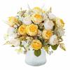 Simulation Flowers Rose Flowers Wedding Bridal Bouquet Bouquet Living Room Flower Arrangement Decoration Peony Ball Chrysanthemum Fake Flowers