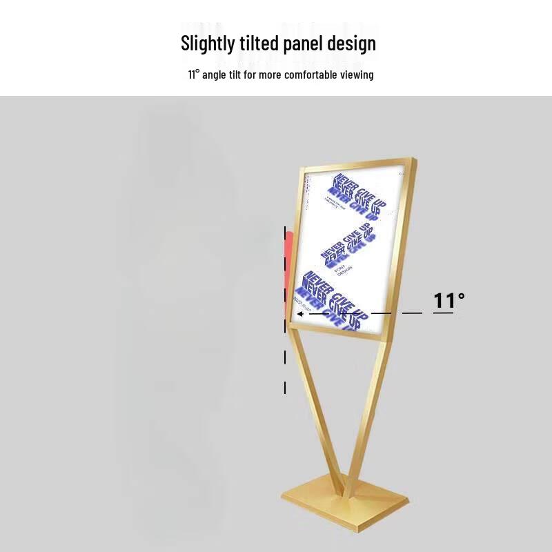 Outdoor Floor-Standing Poster Display Stand