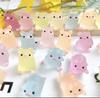 10PCS New Kids Glow Piglet Toy DIY Resin Accessories Cream Gel Material Decoration