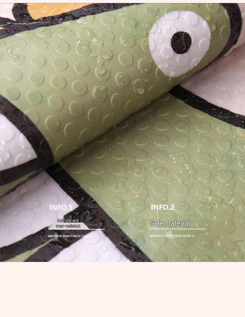 Anti-Slip Baby & Pregnant Women Bath Mat with Suction Cups for Bathroom Safety