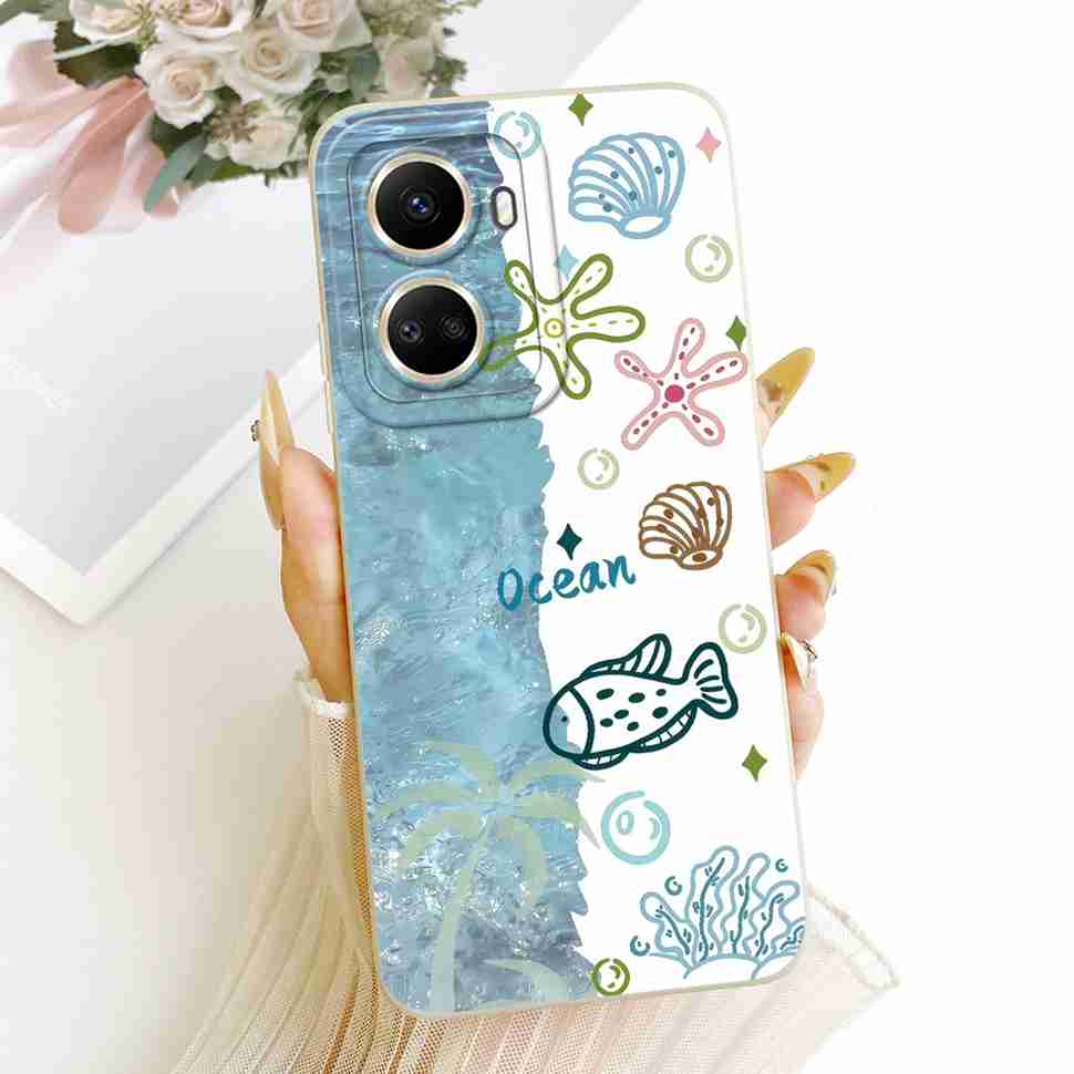 For Huawei Nova 10 SE Case Cute Cat Painted Soft Silicone Phone Back Cover For Huawei Nova10 SE nova10SE 10SE Case Bumper