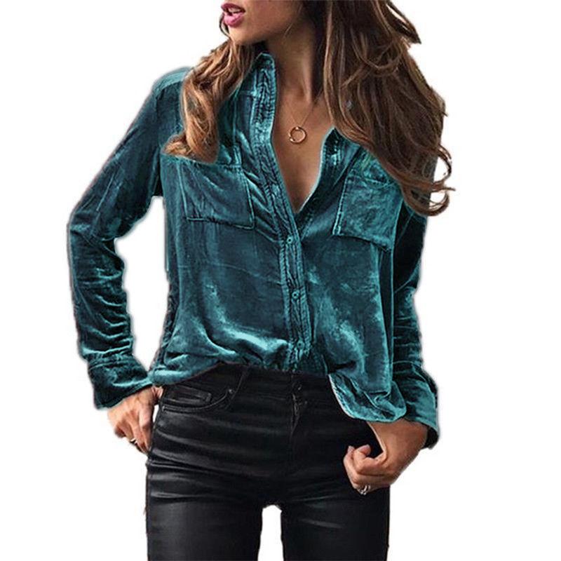 European & American Women's Fashion Long Sleeve Shirt - Spring Autumn Collection