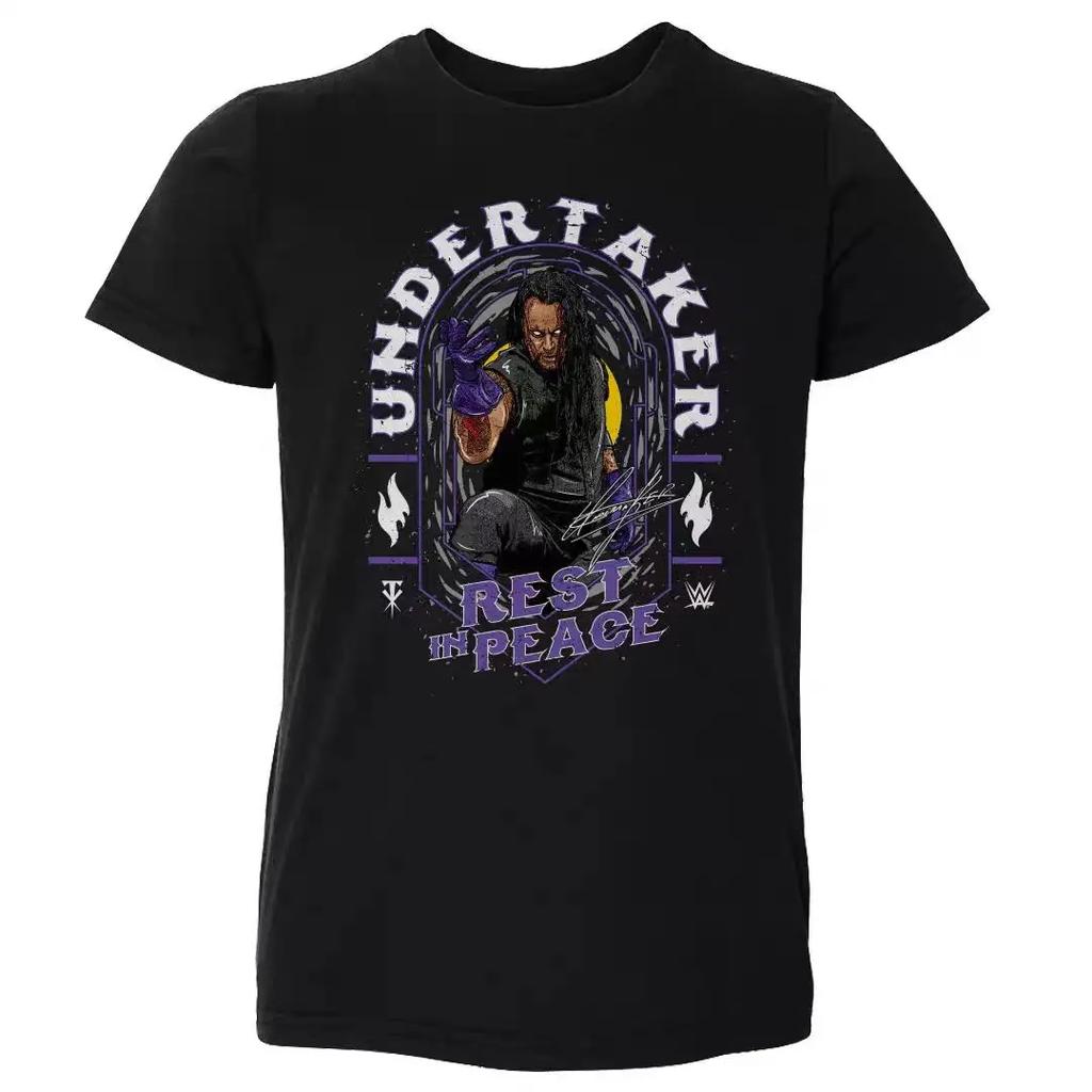 Herren Damen Kurzarm Mode WrestleMania Bedruckte WWE T-Shirts Sommer Hochwertige Baumwoll-Tees Kostenloser Versand