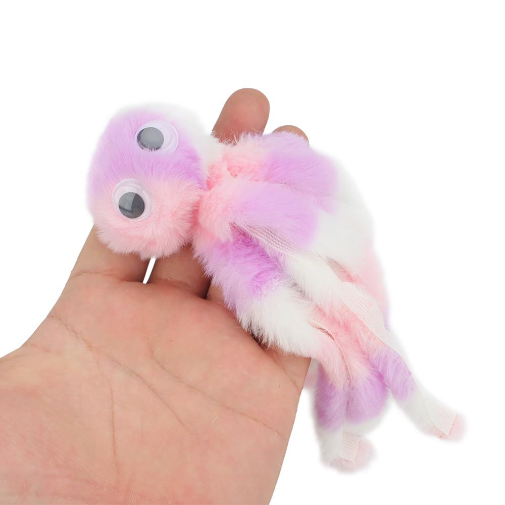 Small Kitten Octopus Plush Cat Toy Teaser Bite Interactive Play Squid Pet Toys