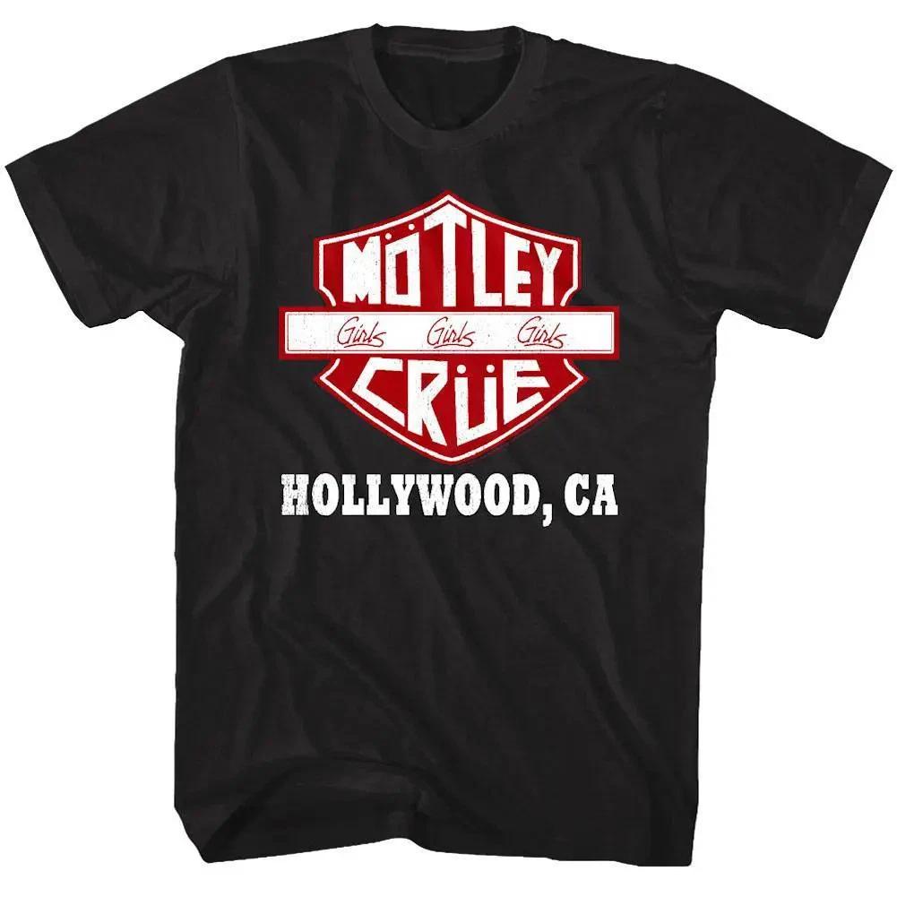Motley Crue Girls Road Sign Men s T Shirt L