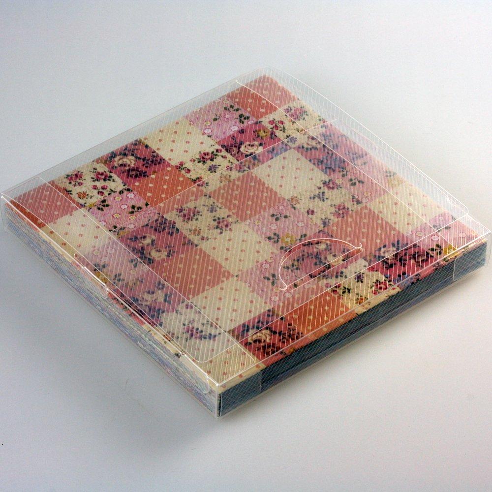 Kolekcja papierów origami Toyo Chiyogami 15cm 45 180 018059 Kwiatowy, kwadratowy, wzory, arkusze,