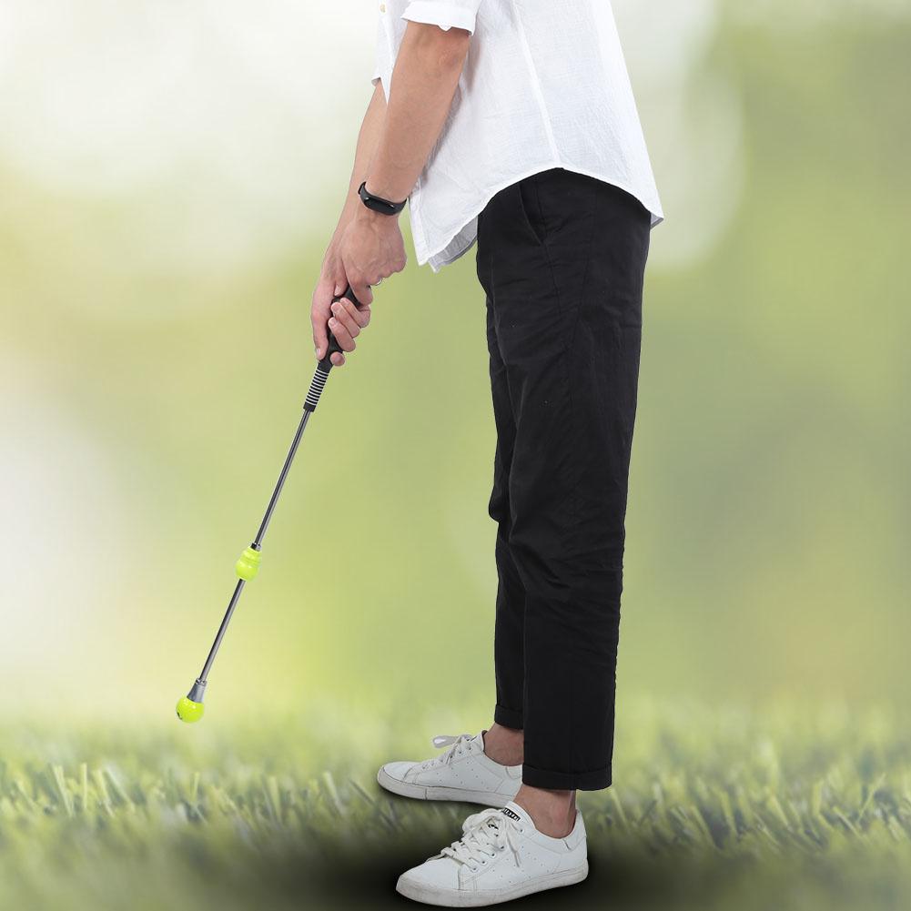 Sport Golf Schwungtrainer Training Aufwärmstock Einstellbare Kraft Übungsgerät