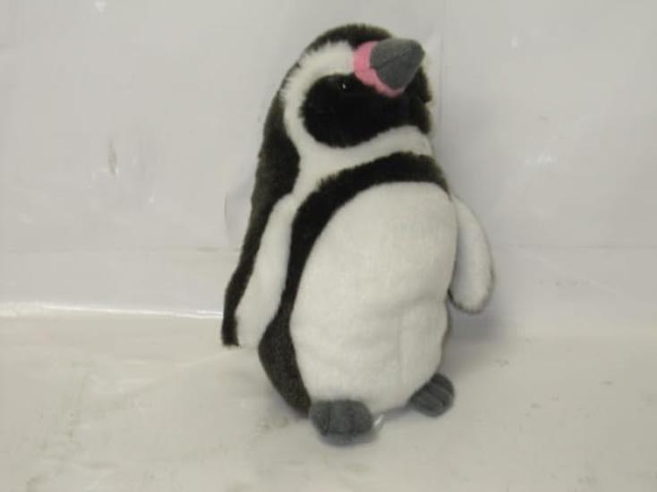 Naitou Design Underwater Walk Pochamaru Penguin Series Plush Toy, Small, Black Penguin, Swimming Pose, Total Length: Approximately 17cm