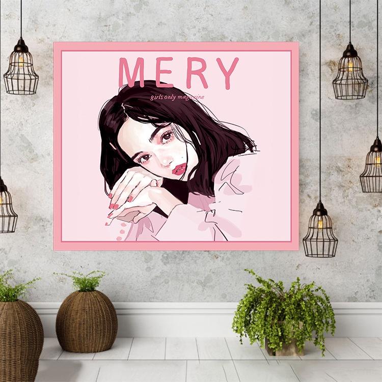 VIKAMA American Minimalist Mandala Tapestry Wall Decoration Living Room Bedroom Dormitory Easy To Hang Home Decoration
