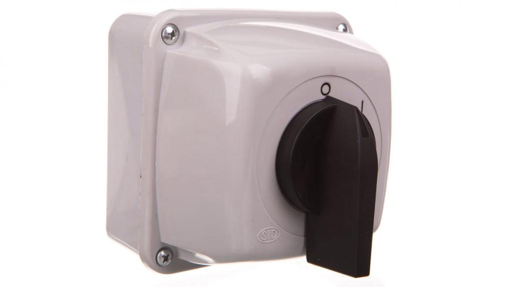 Łącznik Krzywkowy 0-1 25A W Obudowie Ip65 Łuk 25-13 922506