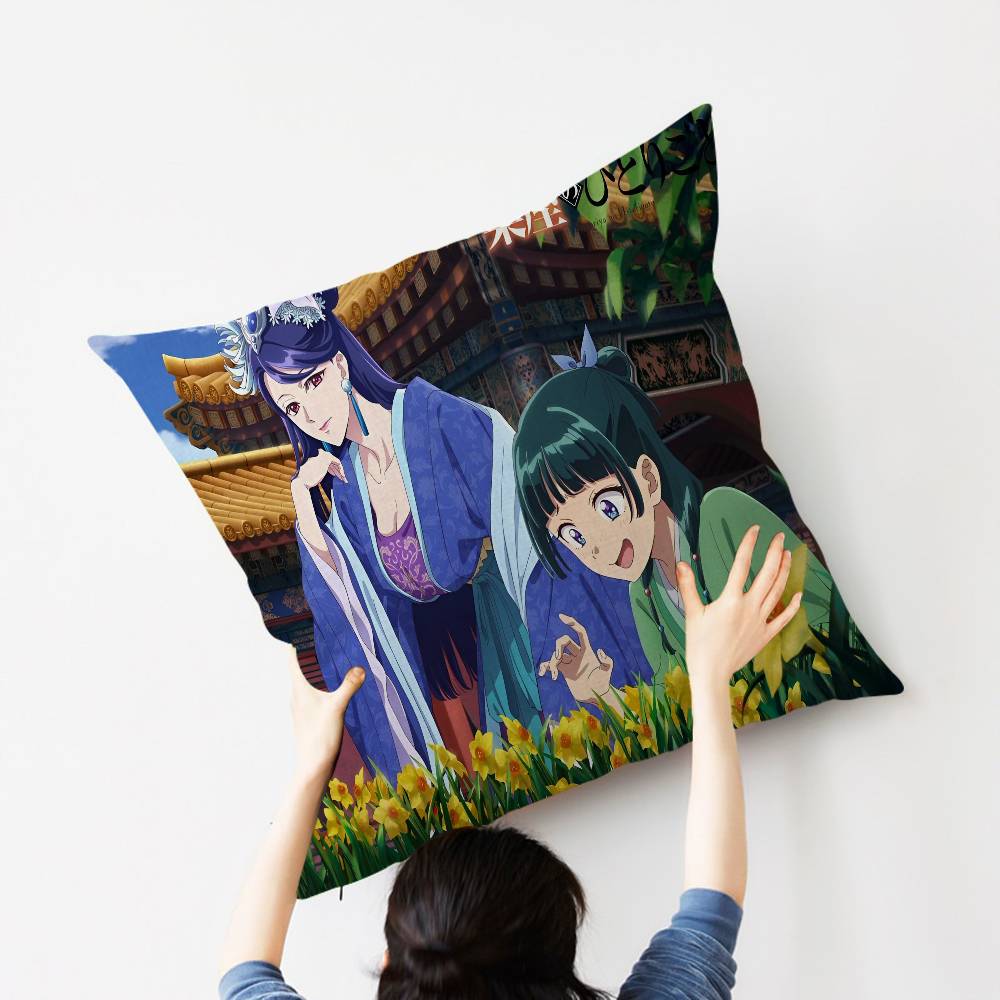 TThe Apothecary Diaries Pillow Cover for Bedroom Room and Living Room Sofa Decorative Cushion Cover