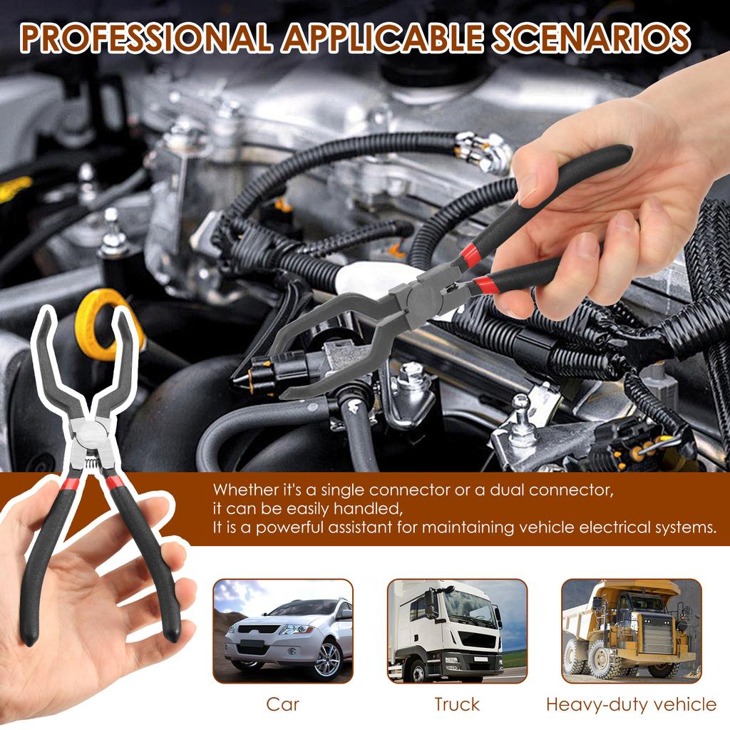 Professional Gasoline Pipe Joint Pliers Filter Caliper Oil Tubing Connector Disassembly Tools Removal Pliers Clamp Repair Tool