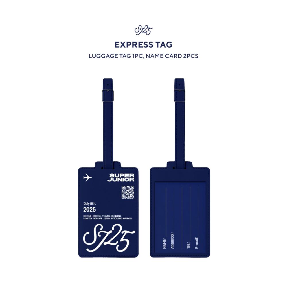 Pre-order SUPER JUNIOR 25 Express Tag