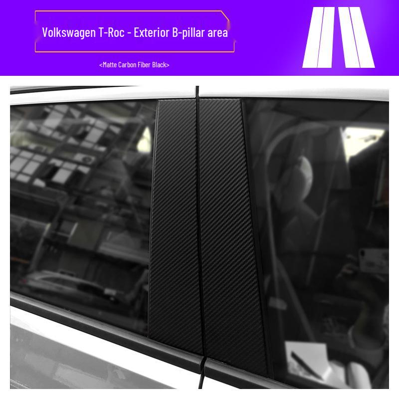 18-21 Volkswagen T-Roc Starry Sky Interior Stickers for Console & Gear Lever