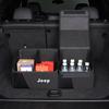 Car Suede Trunk Organizer Large Capacity Foldable Storage Box For Jeep Renegade Wagoneer Avenger Recon Wrangler JK Gladiator AKZ1