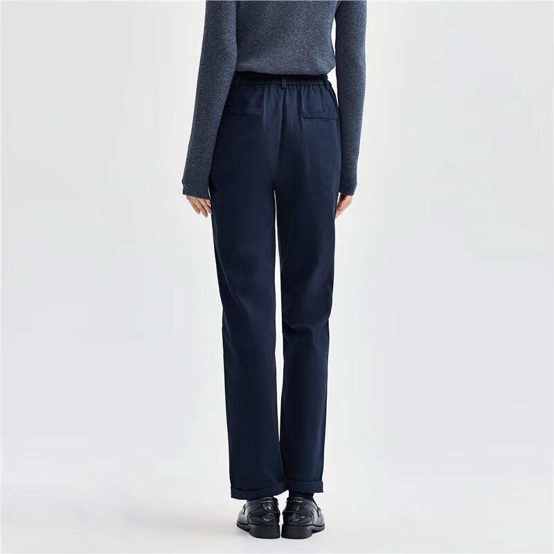 Giordano Women's Brushed Cotton Slim Commuter Pants