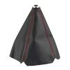 Gear Shifter Panel Protector Premium PU Leather Shifter Knob Boot Cover Dustproof Car Accessory Easy to Clean