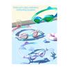 Schwimmbrille Antibeschlag Kleine Rahmenbrille Schwimmtraining Fischförmig Hochauflösend Wasserdicht Professionelle Ausrüstung