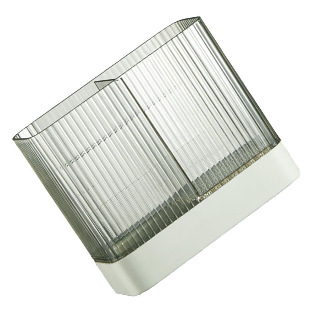 Essstäbchenhalter Kunststoff 2 Fächer Multifunktional Wandmontage Trocknen Utensilienhalter für Löffel