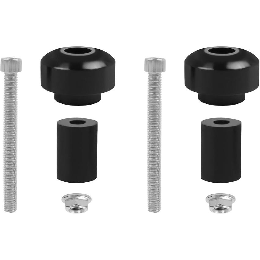 CHIFUN 1 Pair Bar Ends Plug Anti Vibration Weight Sliders Replacement for Yamaha R1 2002-2014 / R6 2006-2007 CNC Aluminum Handle Bar End Caps