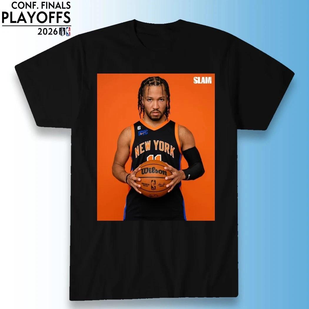 2026 Jalen Brunson Captain Clutch SLAM Magazine Shirt 3XL