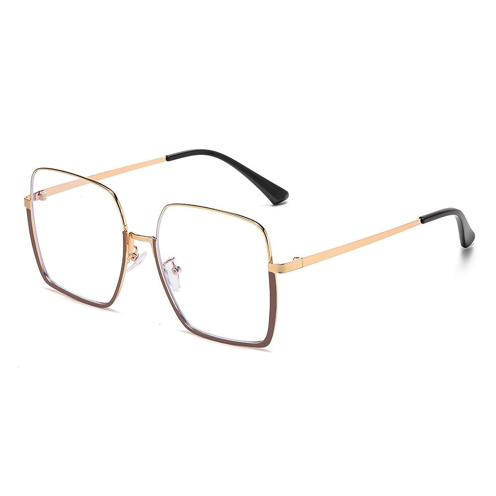 1Pcs New High-End Metal Frame Women'S Fashion Day And Night Dual-Use Photochromic Sunglasses Anti Blue Light Glasses