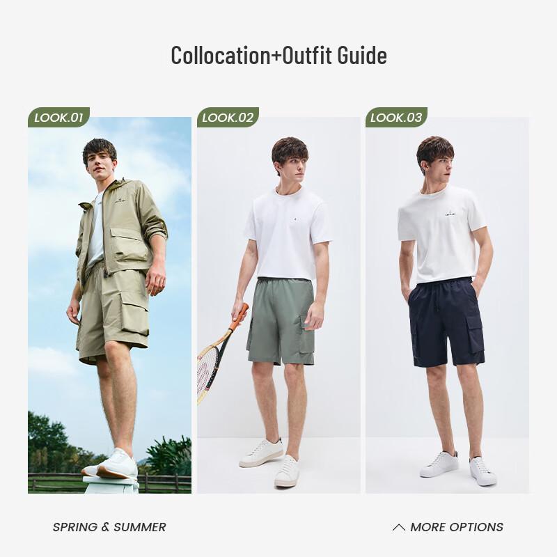 Navigare Men's Outdoor Sun Protection Cargo Shorts