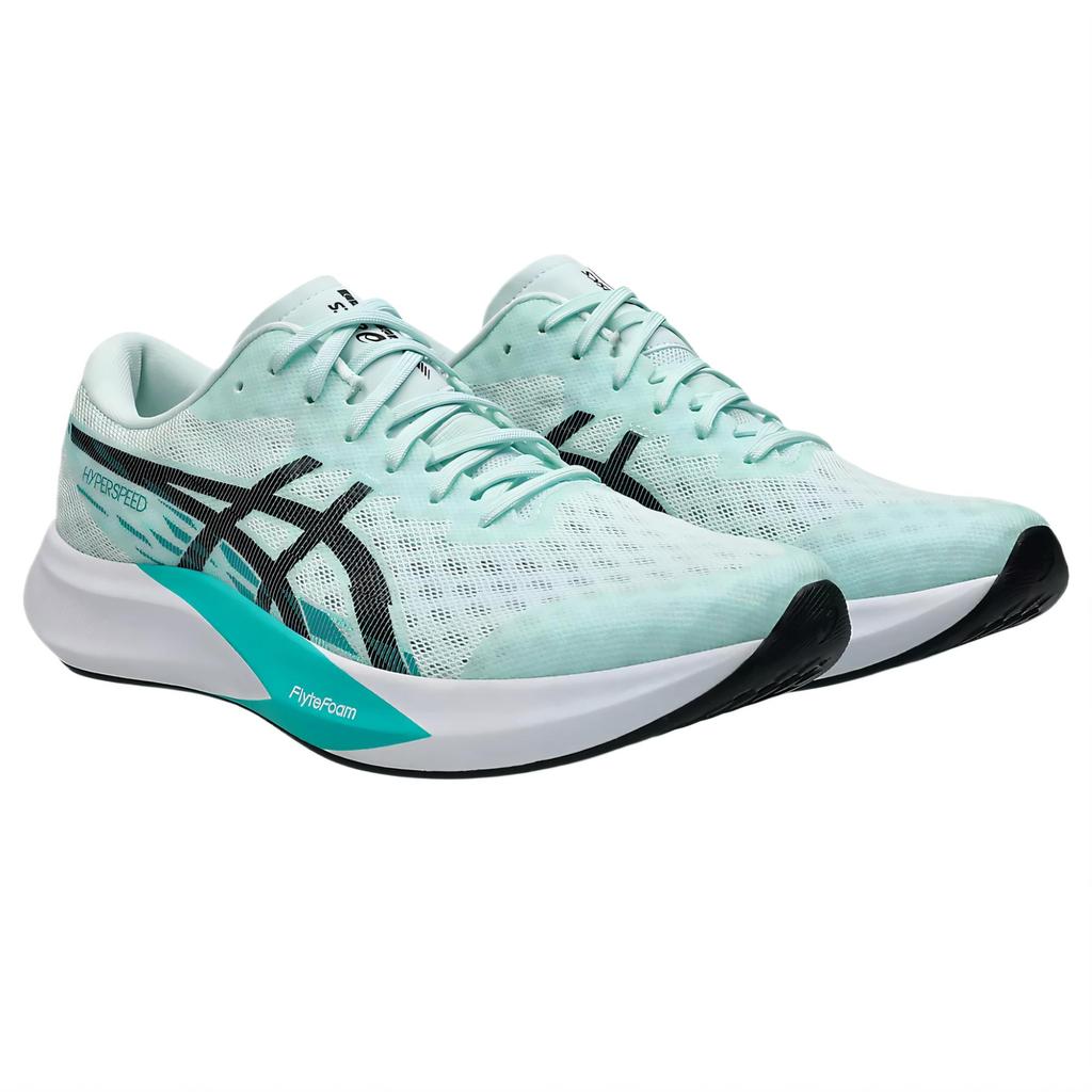 Nové Asics HYPER SPEED 4 Protiskluzové Odolné proti opotřebení Nízké Běžecké boty Unisex Zelené 1011B874-401