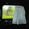 UV Protection Car Curtains Cute Cartoon Car Window Cover Creative Sunshade Curtain  Car Interior