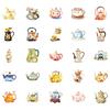 50 Creative Romantic Bouquet Stickers Decorating Water Cup Notebook Stickers