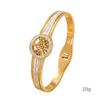 European and American High-end Tree of Life Women's Jewelry Gold Titanium Steel Bracelet