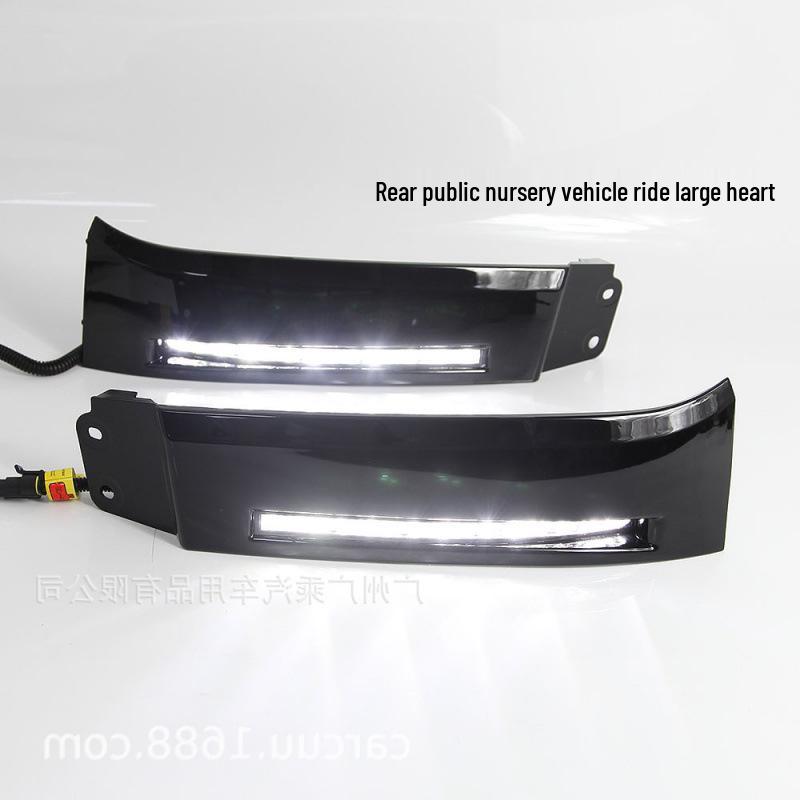 Compatible LED Daytime Running Lights for 07-13 Toyota Tundra/Sequoia Front Bumper