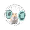 Jouet Balle de Course pour Cochons d'Inde Soulagement du Stress Confortable Balle pour Hamster Espace Transparent Spacieux Roue pour Animal de Compagnie Pour Maison Salon